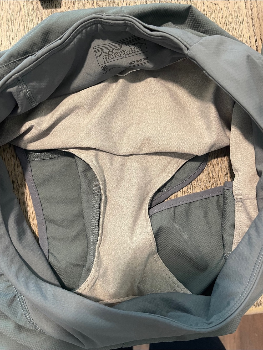 Patagonia Women's Strider Shorts 3.5" Plume Grey Size M - Picture 11 of 13
